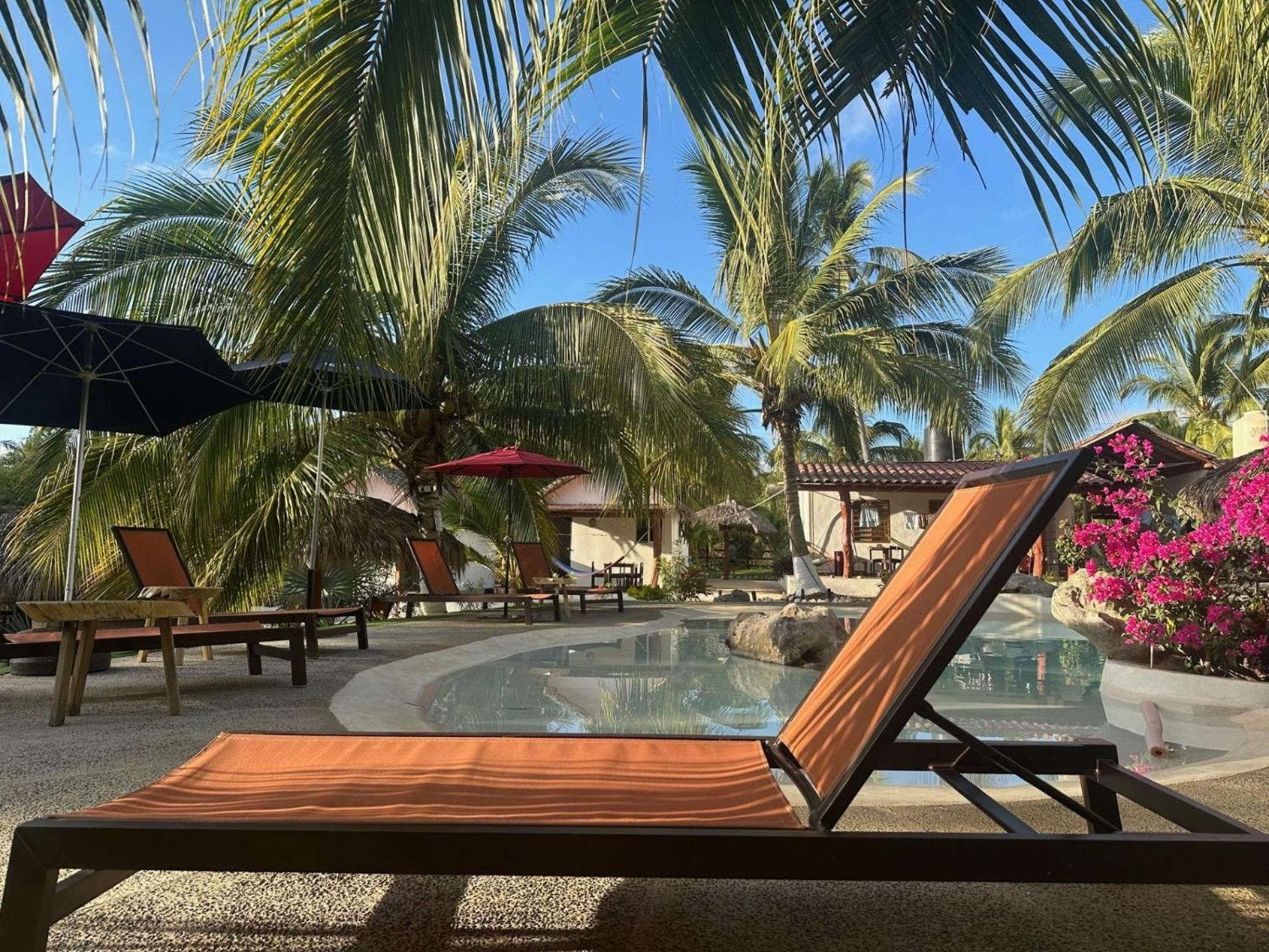 Casa Las Palmas Playa La Saladita Сіуатанехо Екстер'єр фото
